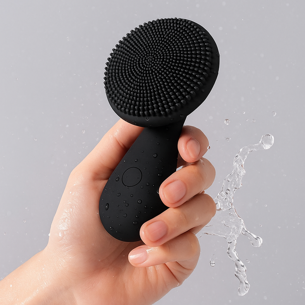 ZAQ Tara Sonic Spazzola Pulizia Viso Nera Sonica