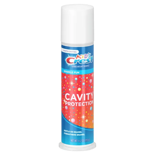 Crest Kid's Cavity Protection Dentifricio Sparkle Fun 4.2 Oz Fluoro