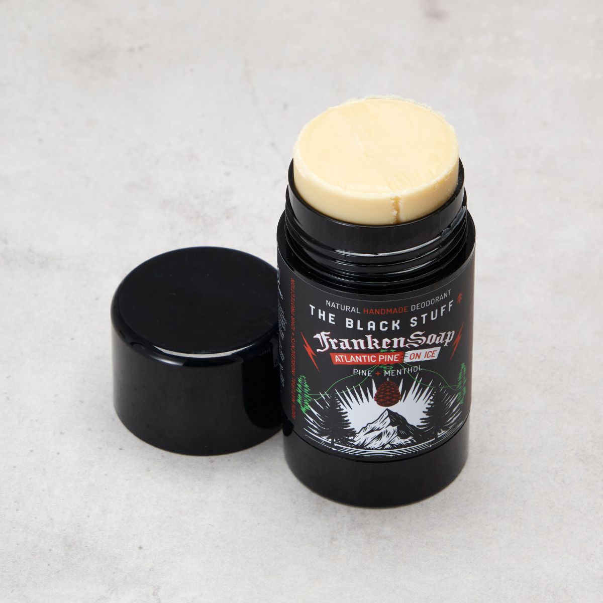 The Black Stuff Atlantic Pine on Ice deodorante uomo stick