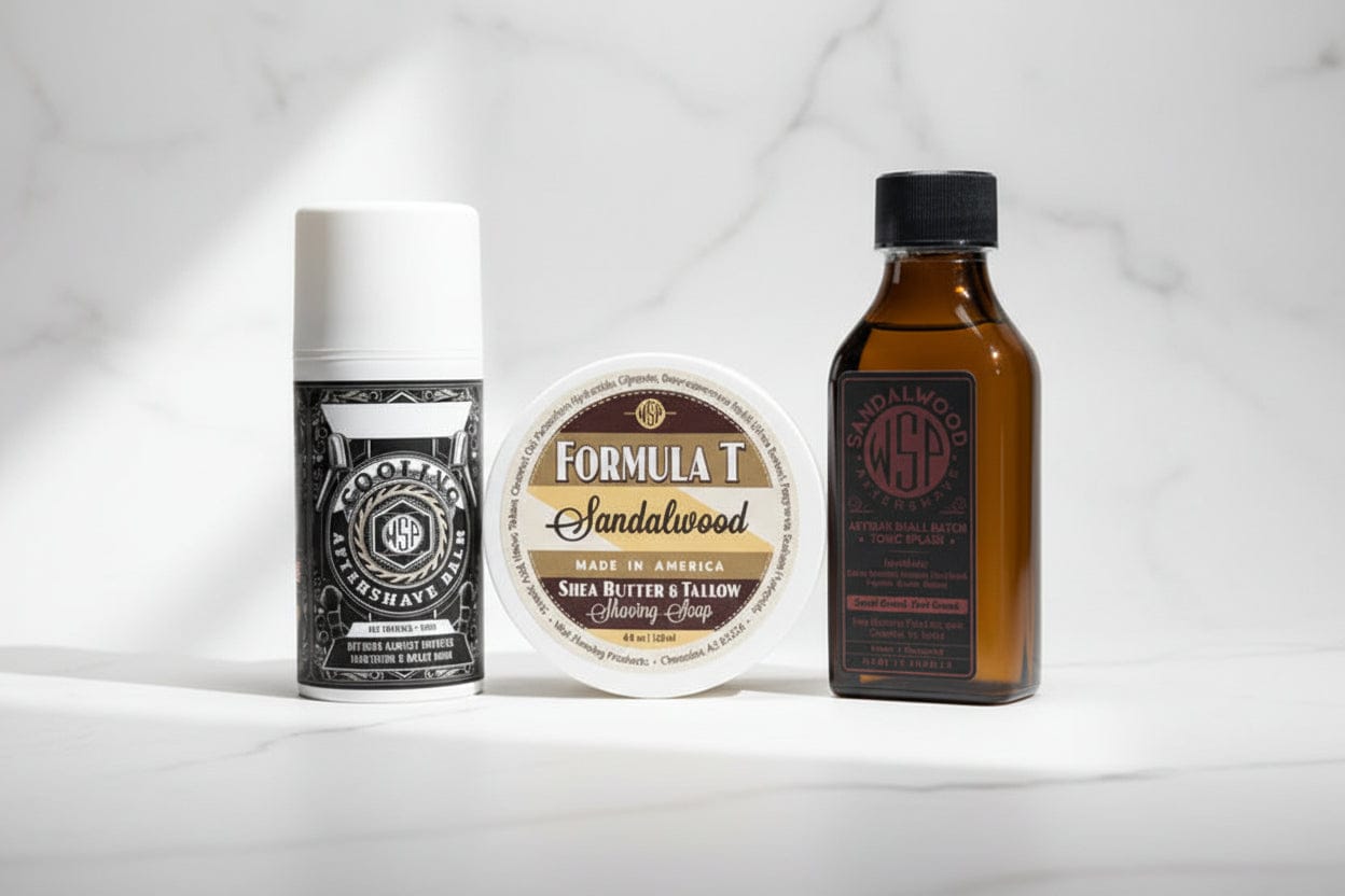 Wet Shaving Products Formula T Sandalwood sapone da barba al sego