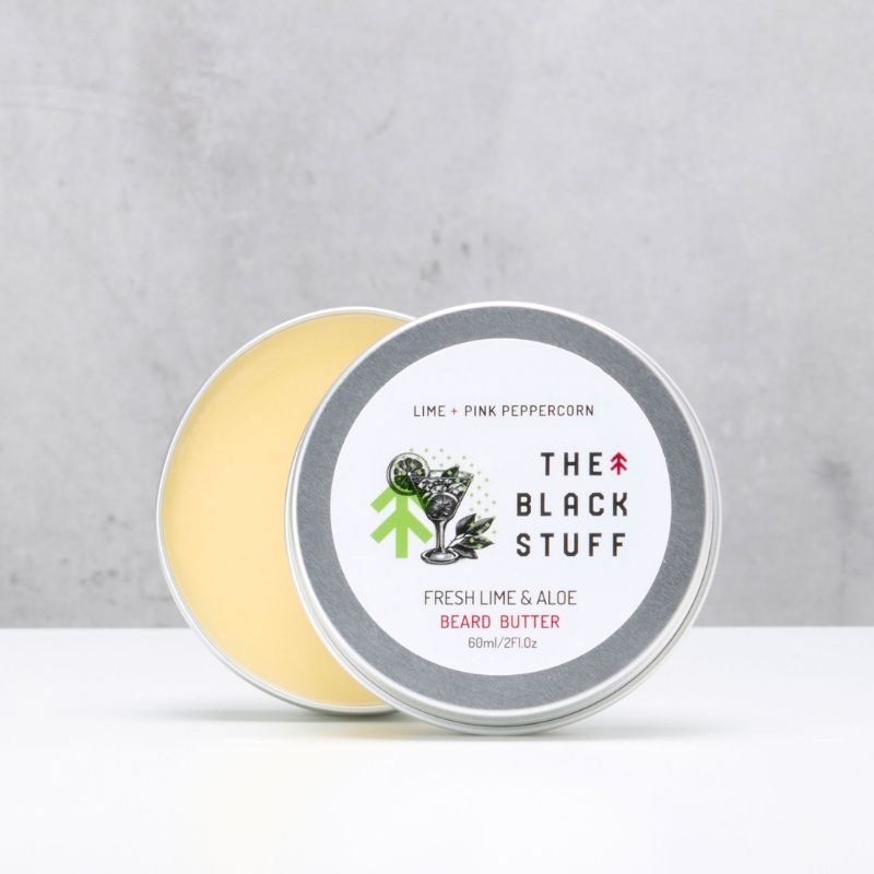 The Black Stuff Fresh Lime Burro Barba Nutriente Uomo