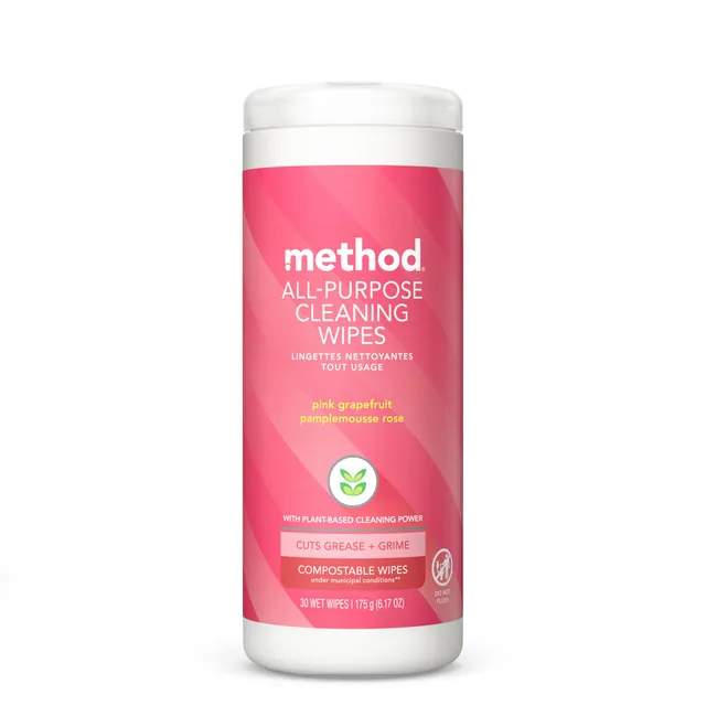 Method Pink Grapefruit Salviette Multiuso Pompelmo