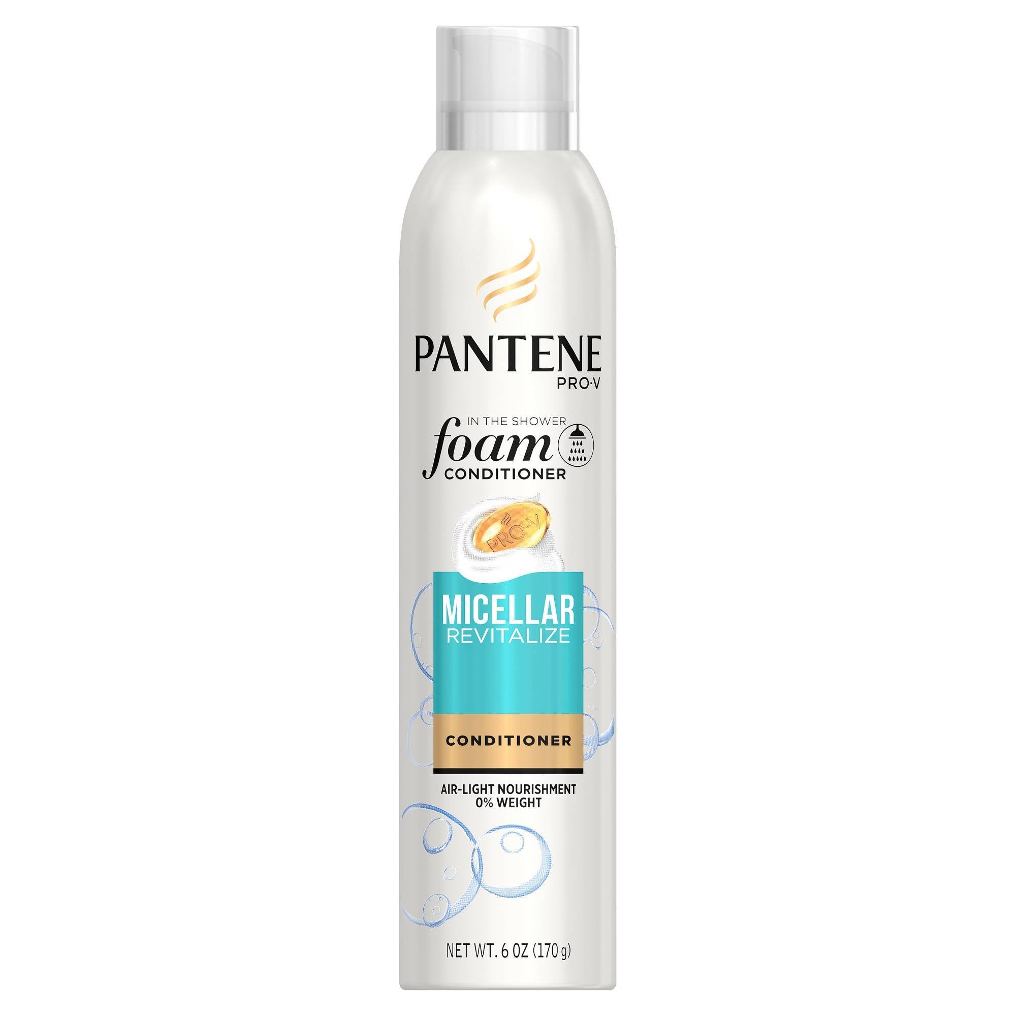 Pantene Micellar Revitalize balsamo schiuma capelli fini 177 ml