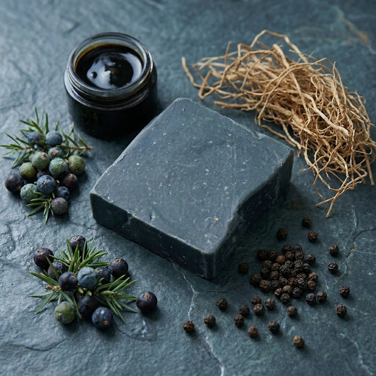 The Black Stuff Whats Yer Poison saponetta scrub 130g