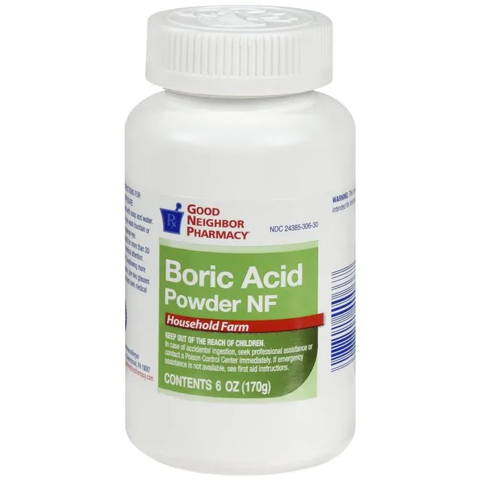 GNP Acido Borico Polvere 170 g Barattolo Uso Multiuso