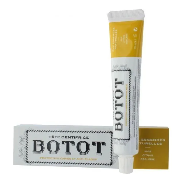 Botot Dentifricio Anice Agrumi Liquirizia 75ml Fluoro