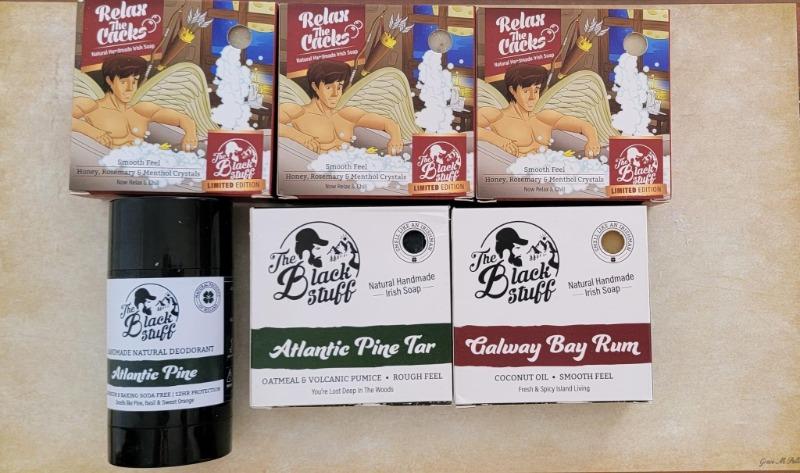 The Black Stuff Relax The Cacks saponetta uomo 140 g