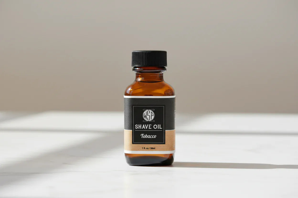Wet Shaving Products Tobacco olio prebarba 1 oz tabacco