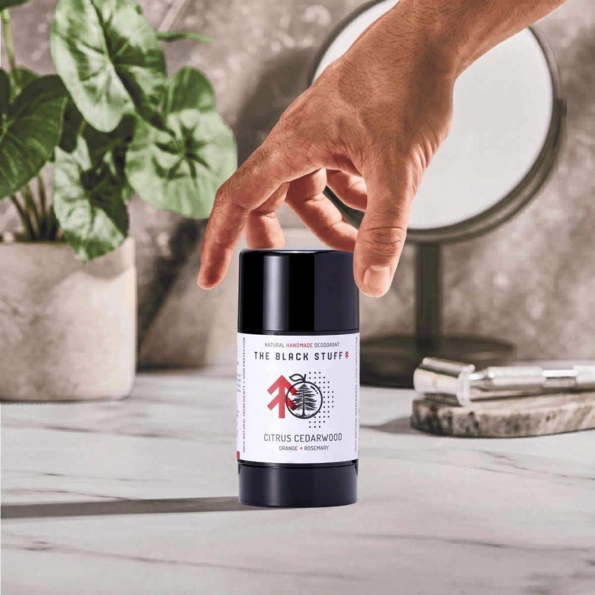 The Black Stuff Citrus Cedarwood Blast deodorante agrumi uomo