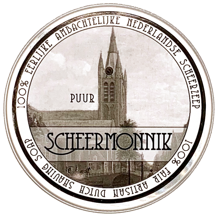 Scheermonnik Scheerzepen Puur Sapone da Barba 75g Neutro