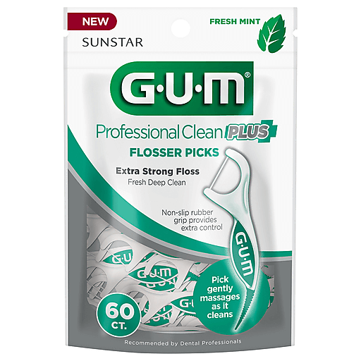 GUM Flosser Picks filo interdentale menta fresca