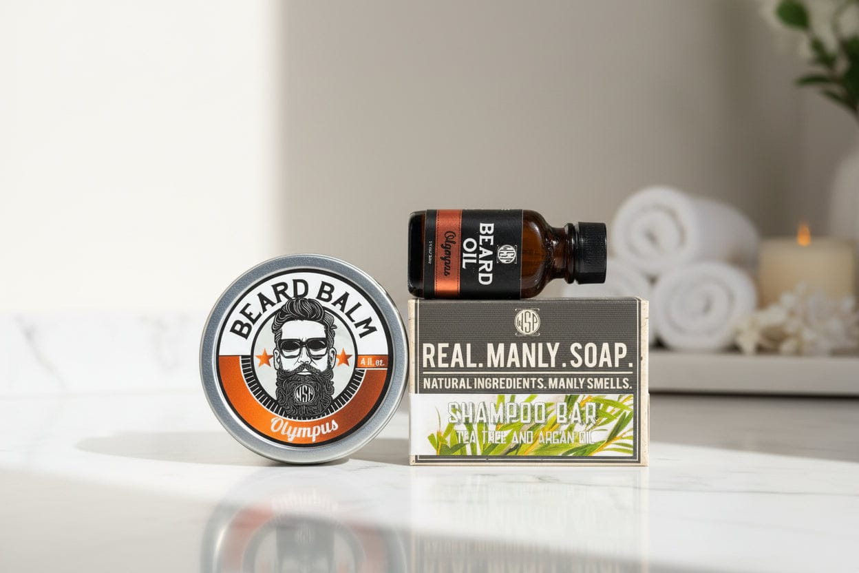 Wet Shaving Products Olympus olio barba 30 ml leggero vegano