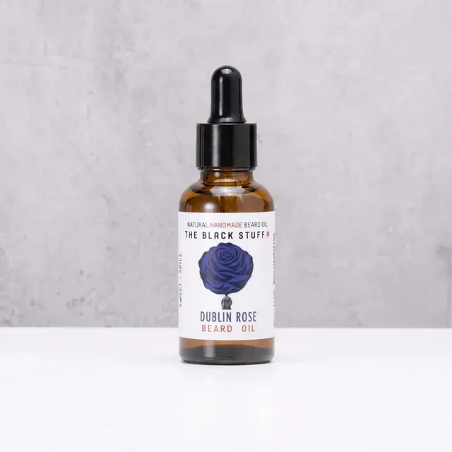 The Black Stuff Dublin Rose olio barba 60ml condizionante
