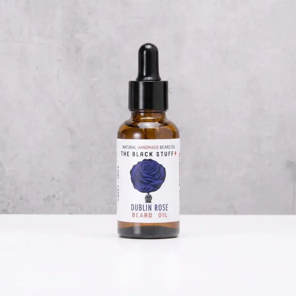 The Black Stuff Dublin Rose olio barba 60ml condizionante