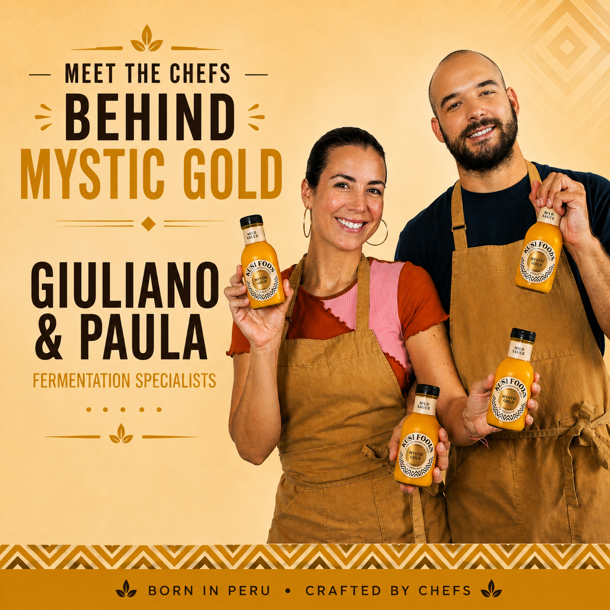 Mystic Gold Salsa Peruviana Aji Amarillo Mild