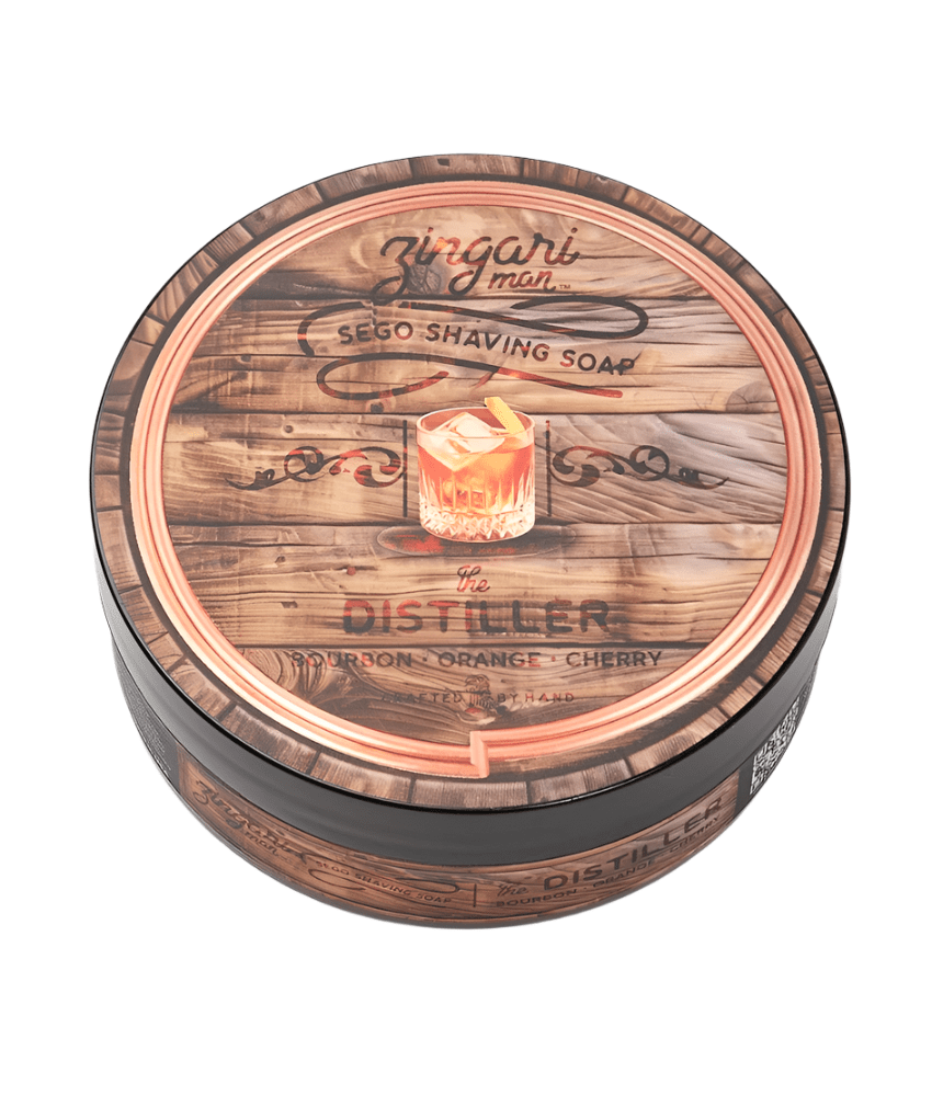 Zingari Man The Distiller sapone da barba bourbon