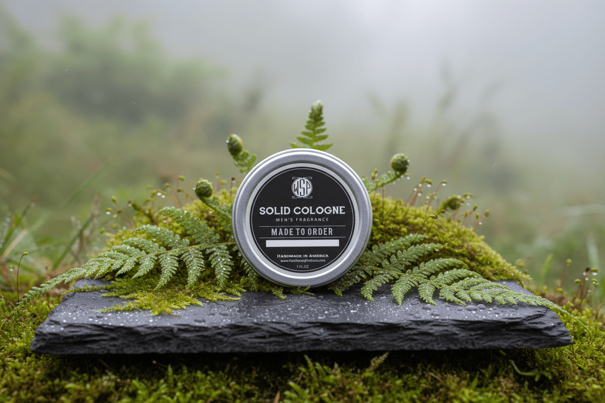 Wet Shaving Products Solid Cologne profumo solido uomo Midnight