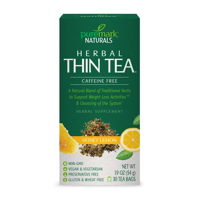Puremark Herbal Thin Tea tisana miele e limone alle erbe