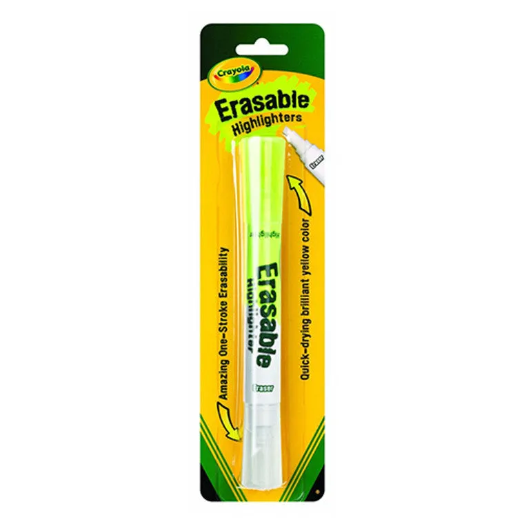 Crayola evidenziatore cancellabile doppia punta 1 pezzo