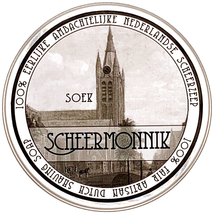 Scheermonnik Soek sapone da barba mirra arancia 75 g