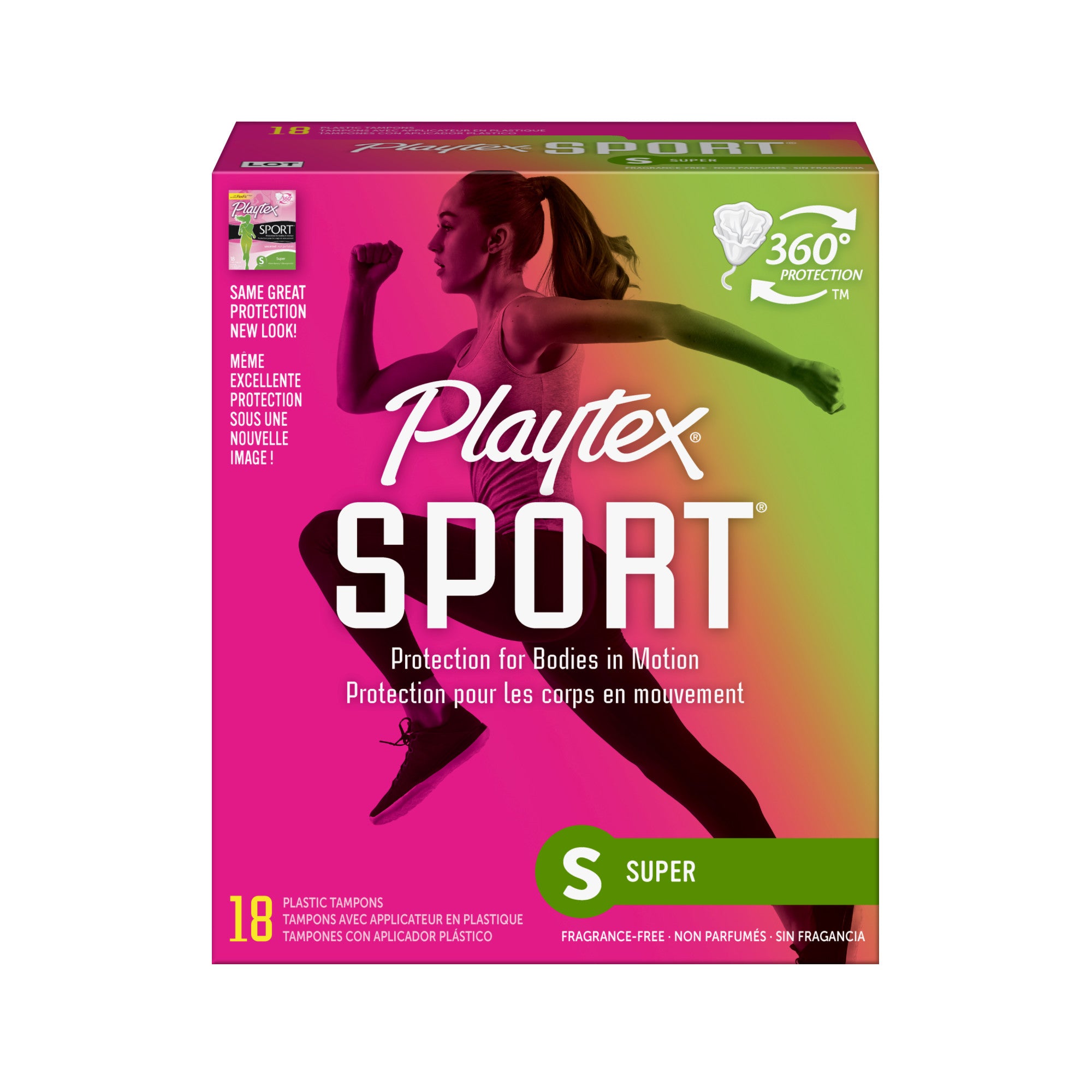 Playtex Sport assorbenti interni Super non profumati