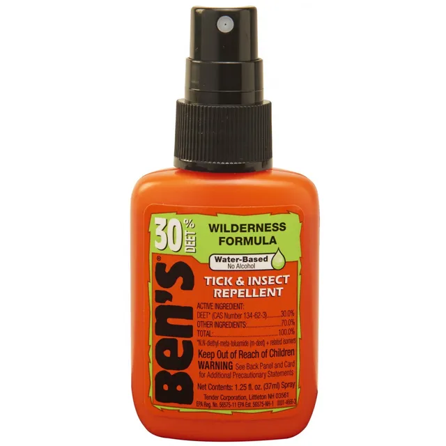 Ben's 30 DEET repellente insetti spray 37 ml 8 ore