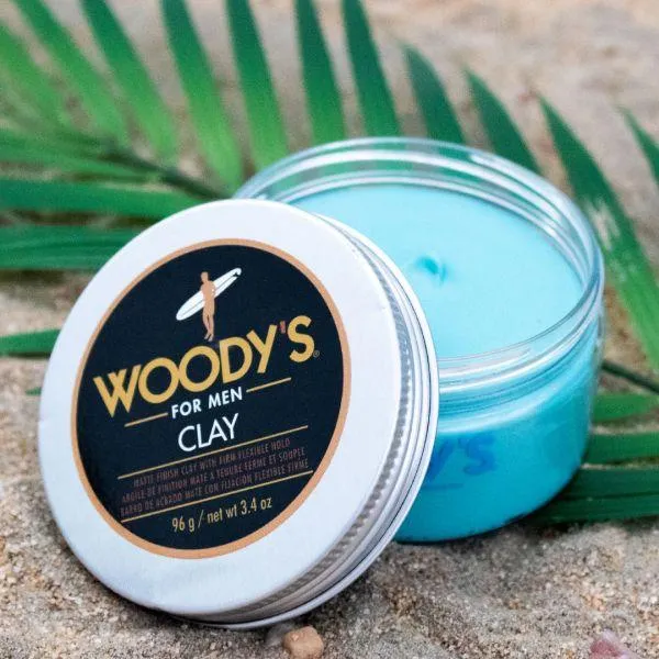 Woody's For Men Matte Clay Argilla Capelli 96 g Effetto Opaco