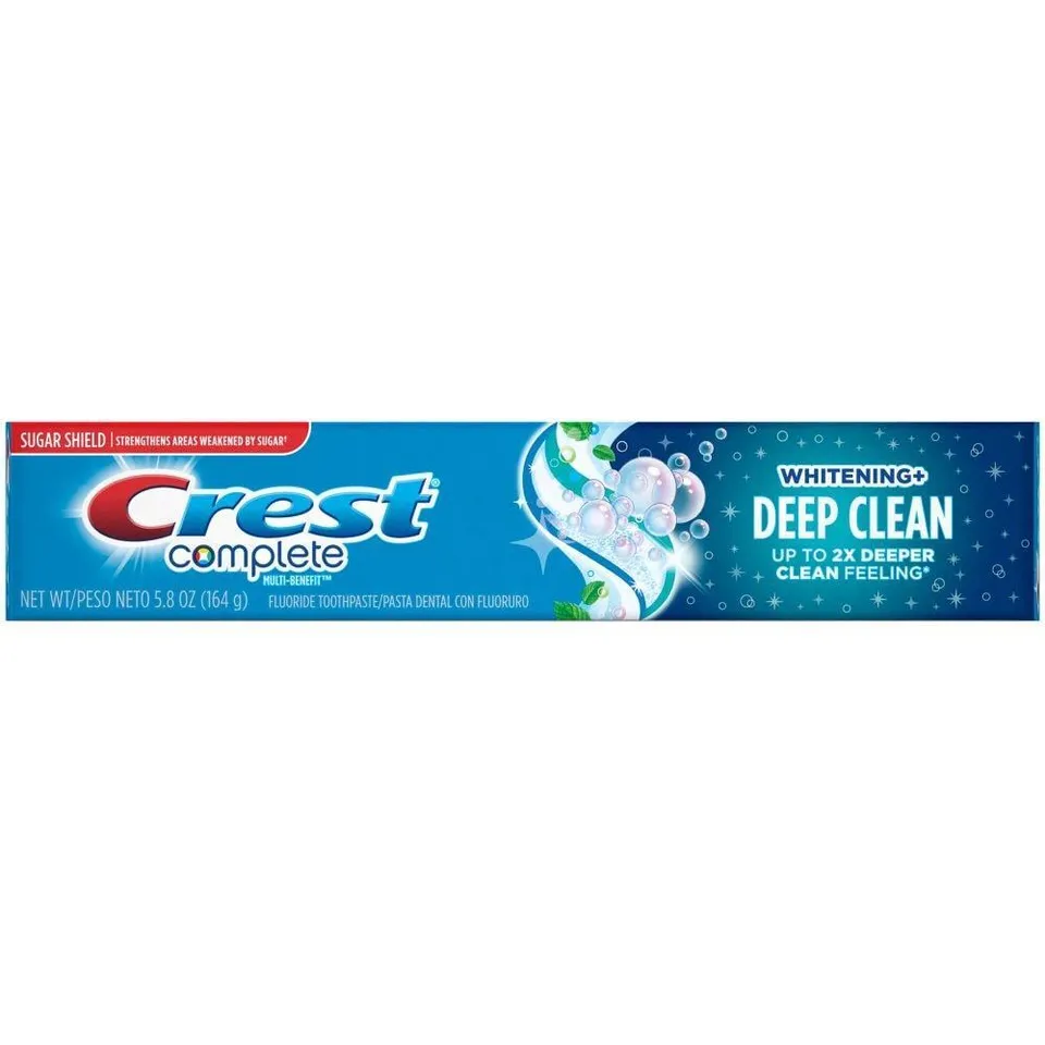 Pasteur Crest Complete Dentifricio Menta 5.8 oz sbiancante