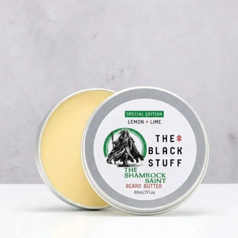 The Black Stuff Shamrock Saint burro barba edizione limitata