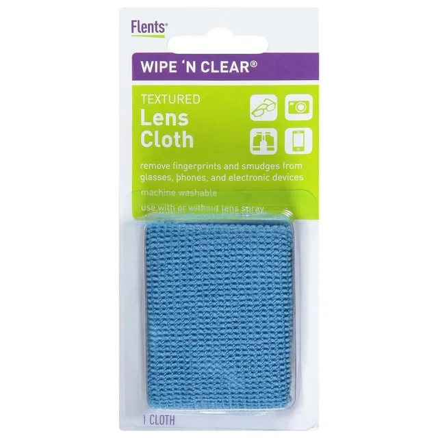 Flents Textured Panno Occhiali in Microfibra Morbido Riutilizzabile