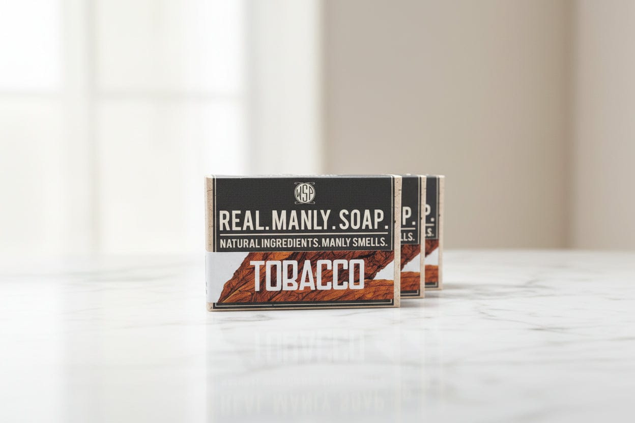 Wet Shaving Products Tobacco saponetta uomo singola tabacco