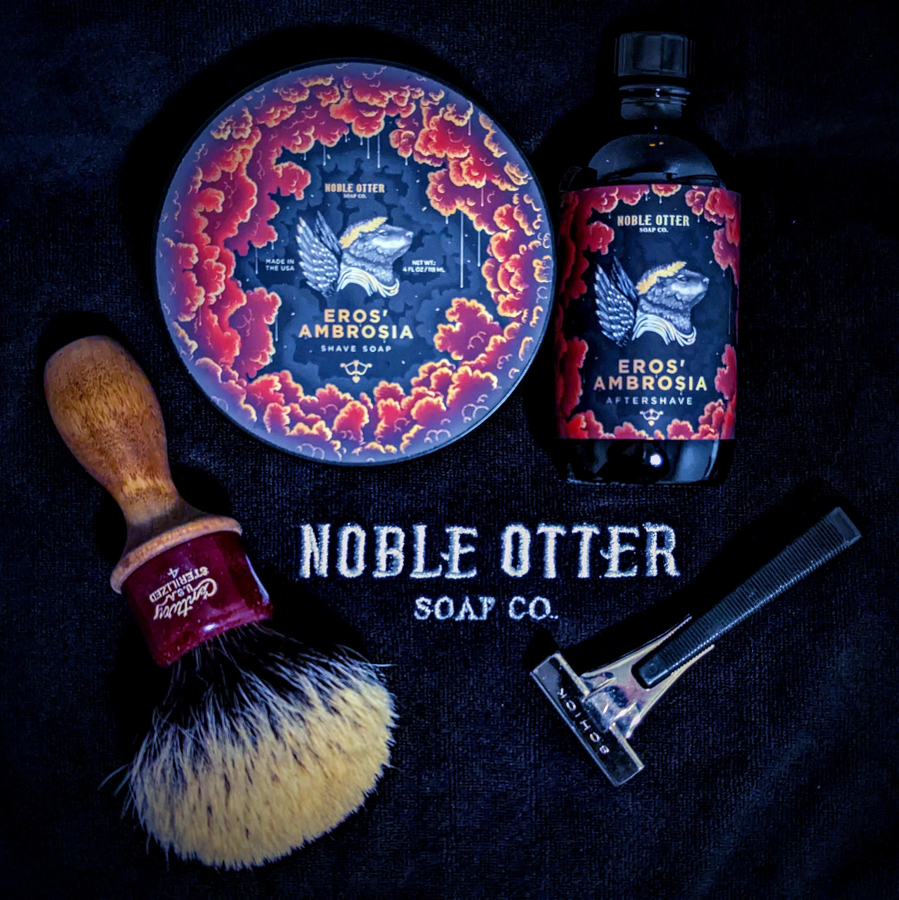 Noble Otter Eros Ambrosia Sapone da Barba 4oz Speziato