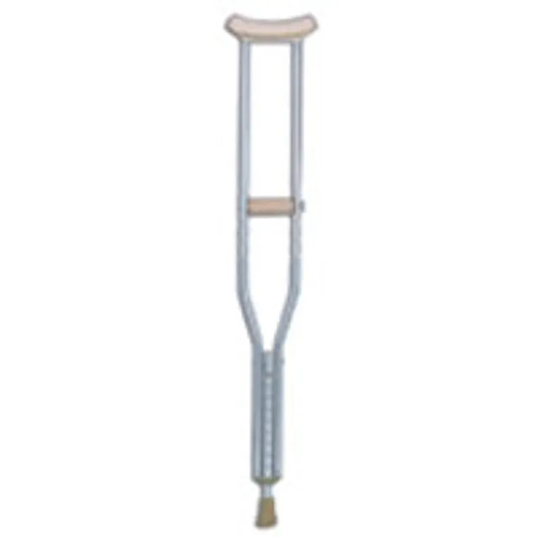 Carex Push Button stampelle alluminio adulti regolabili