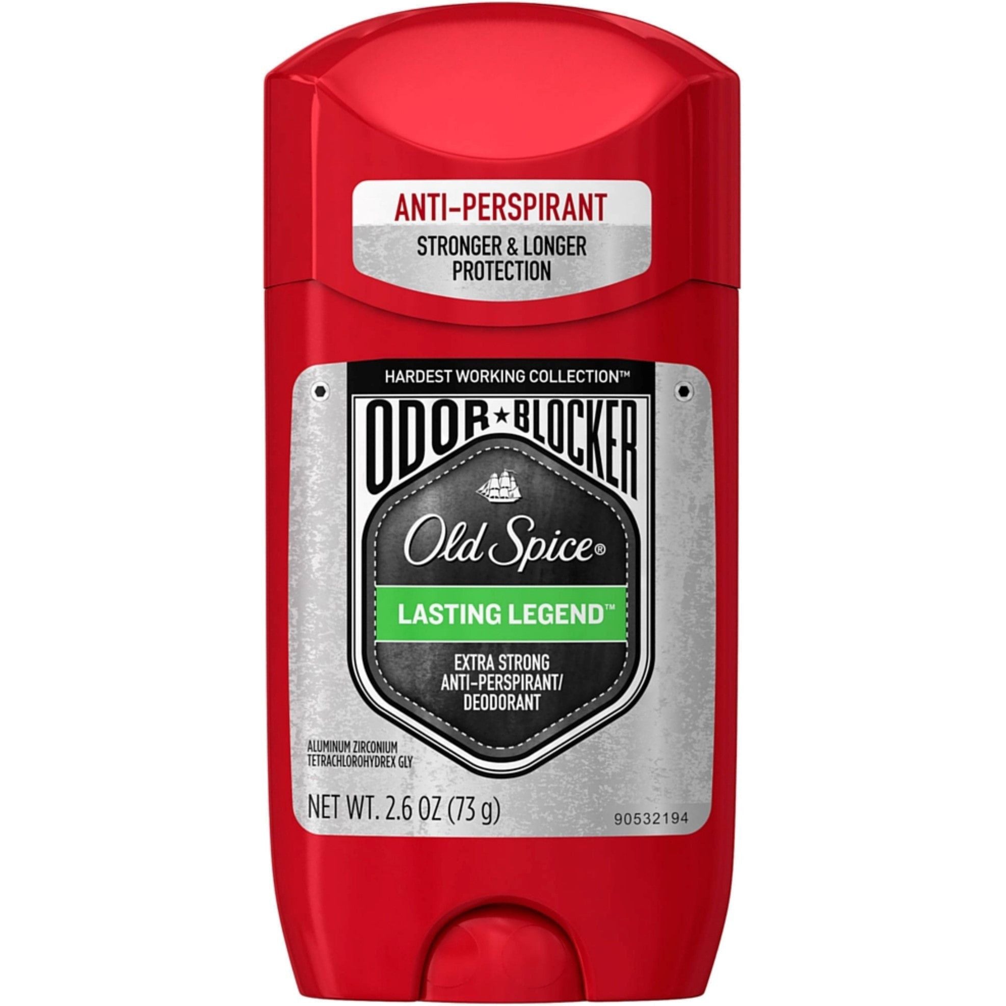 Old Spice Hardest Working Collection Lasting Legend deodorante Extra Strong