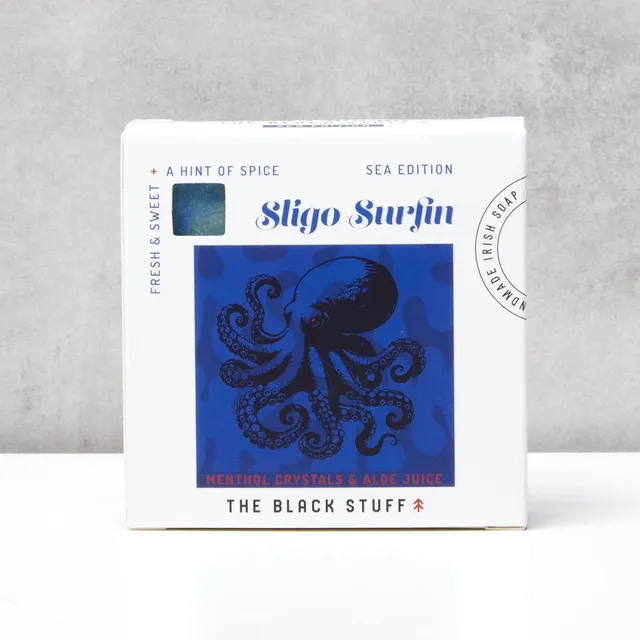 The Black Stuff Sligo Surfin' Sapone Citronella Aloe 150 g