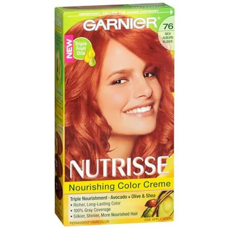 Garnier Nutrisse 76 tinta capelli biondo ramato intenso