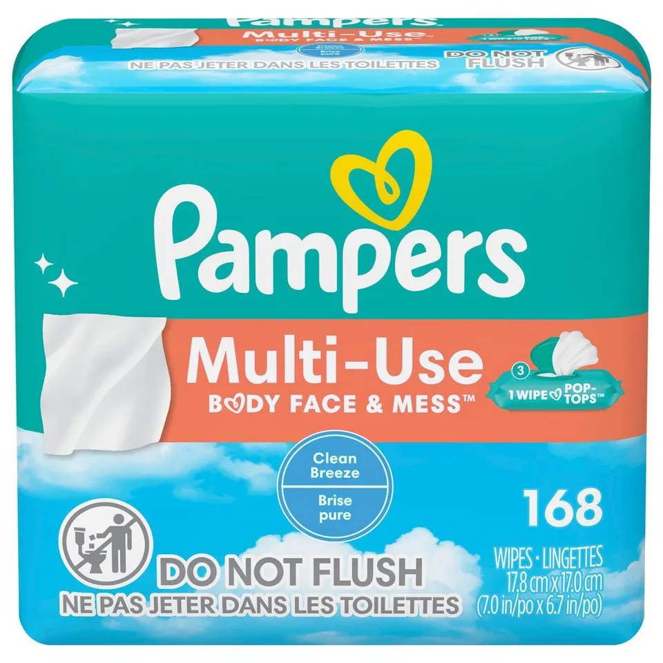 Pampers Clean Breeze salviette umidificate 3x56 pezzi ipoallergeniche