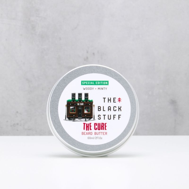 The Black Stuff Cure burro barba edizione limitata uomo