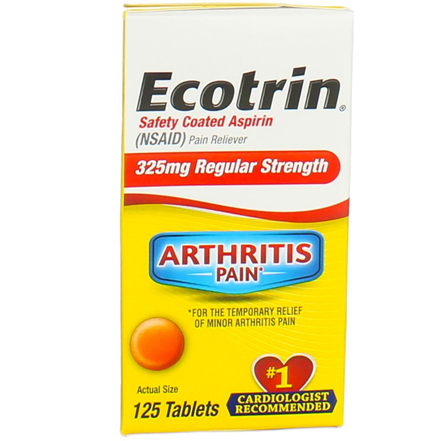 Ecotrin Aspirina 325 mg 125 Compresse Gastroresistenti Dolore