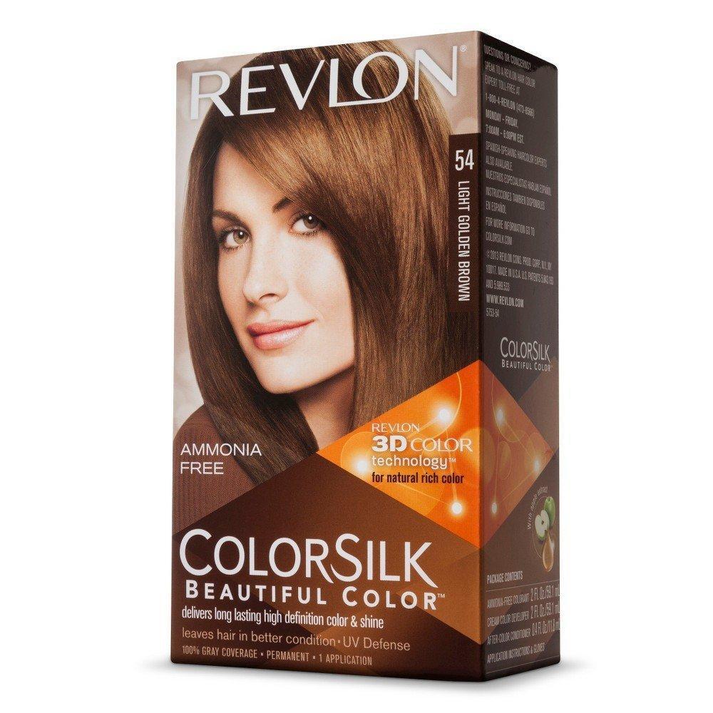 Revlon ColorSilk tinta capelli 54 castano chiaro dorato