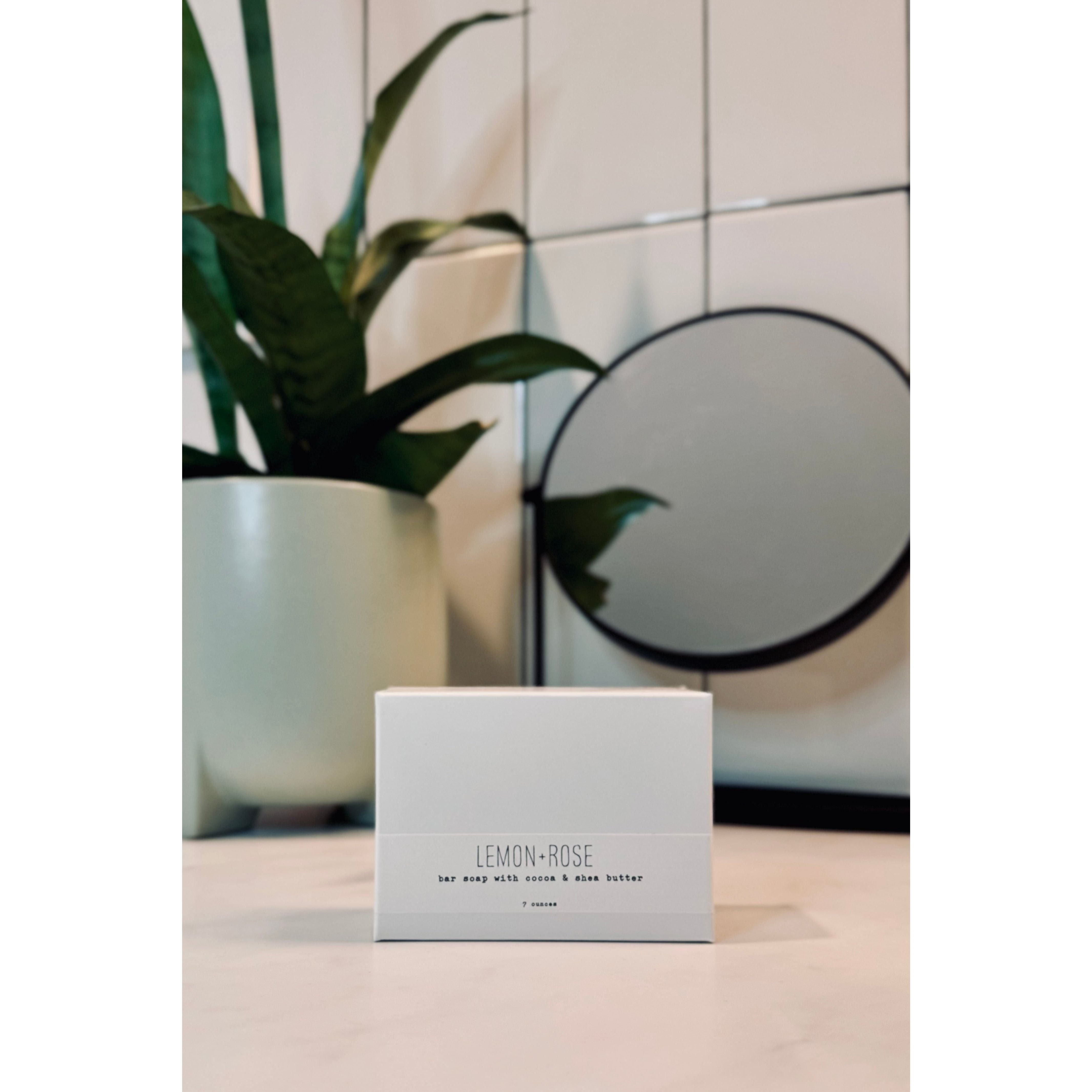 Saponetta Artigianale Limone Rosa Sapone Solido Idratante
