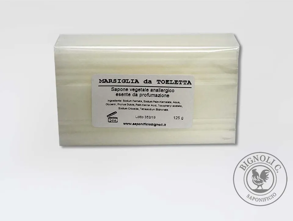 Saponificio Bignoli Saponetta Neutra Marsiglia 125g vegetale