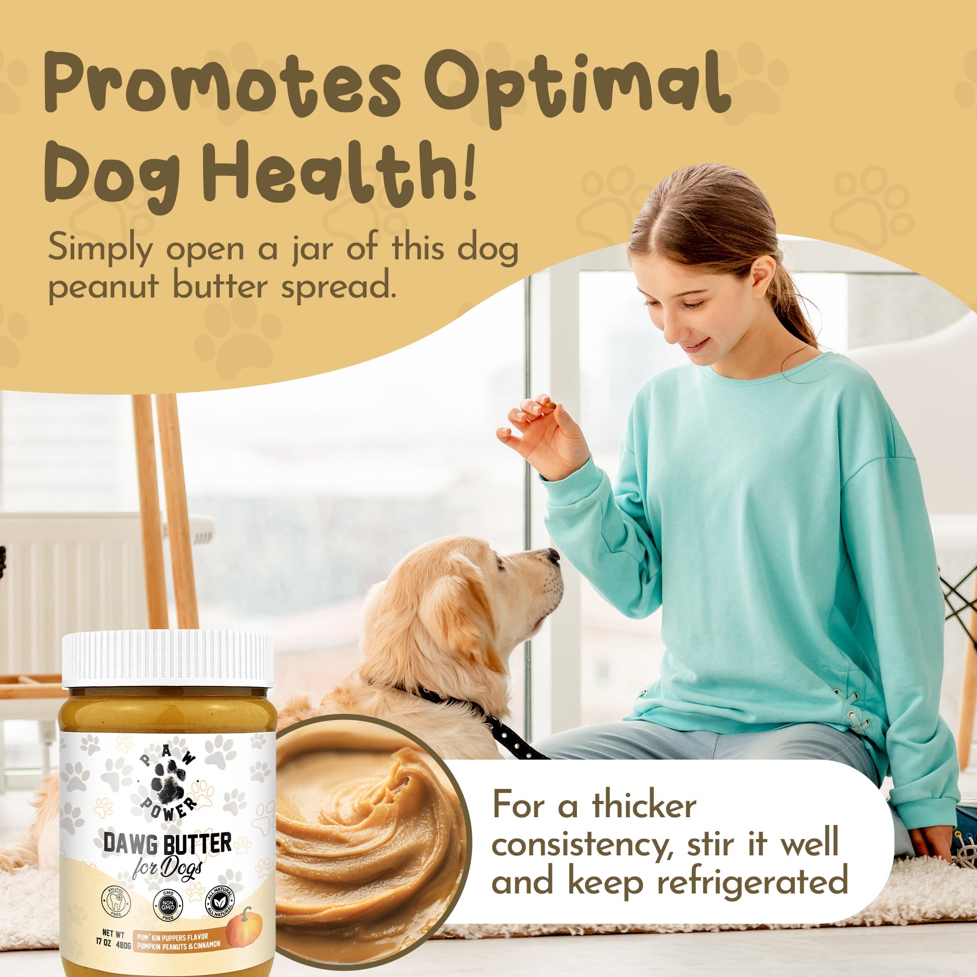 Dawg Butter Pum’kin Snack Cane Zucca senza glutine