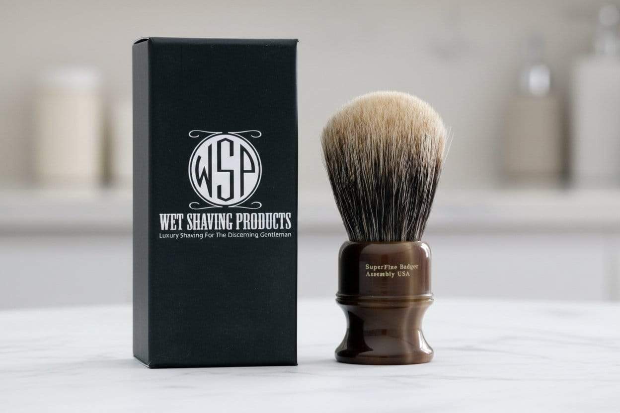The Stubby SuperFine 2-Band pennello barba 26mm extra denso