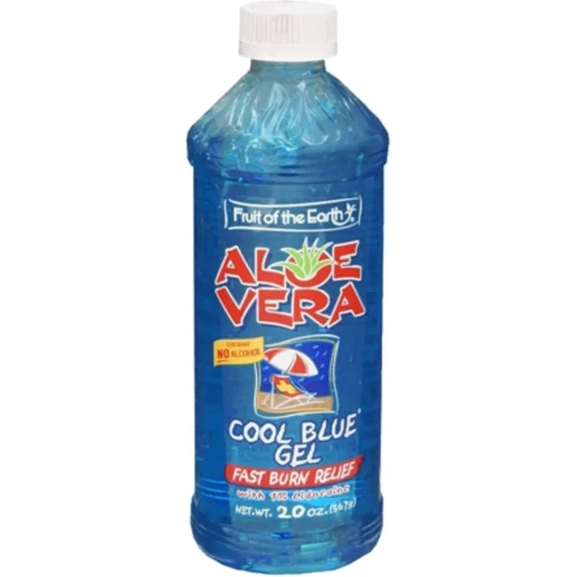 Fruit of the Earth Cool Blue gel aloe vera 20 oz lenitivo