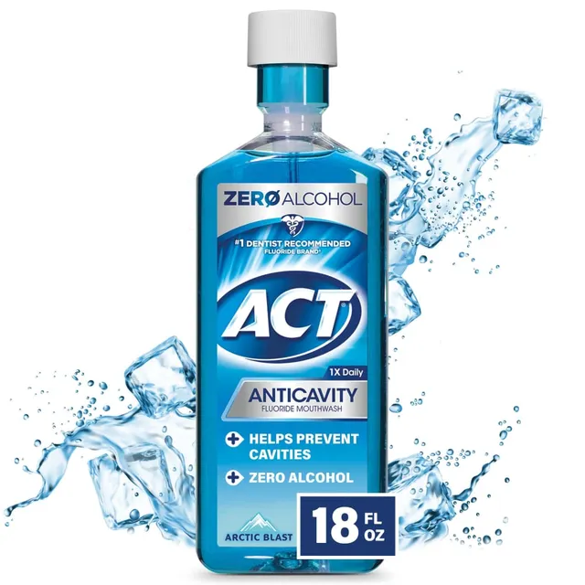 ACT Arctic Blast 532 ml collutorio zero alcol menta