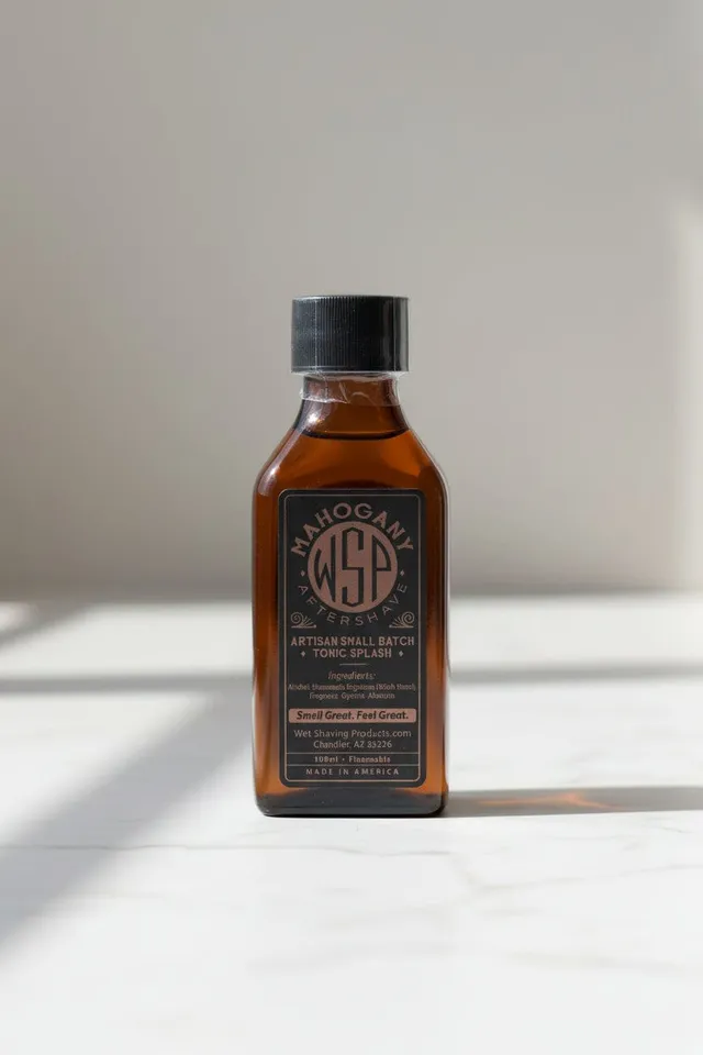 Wet Shaving Products Mahogany Dopobarba Splash 100ml Tonificante