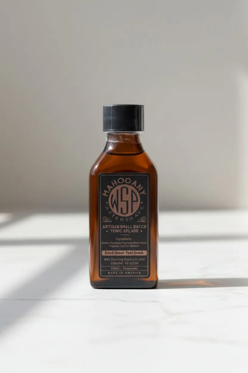 Wet Shaving Products Mahogany Dopobarba Splash 100ml Tonificante