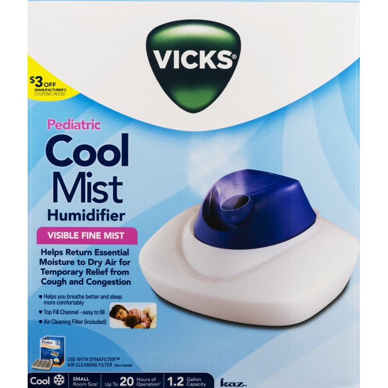 Vicks Cool Mist umidificatore vapore freddo pediatrico piccolo