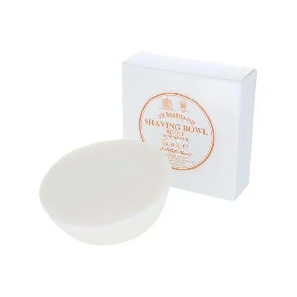 D.R. Harris Sandalwood sapone da barba refill 100 g